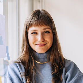 Portrait von einer Frau