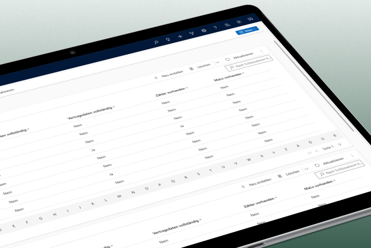 Tool Screenshot in Tablet Mockup