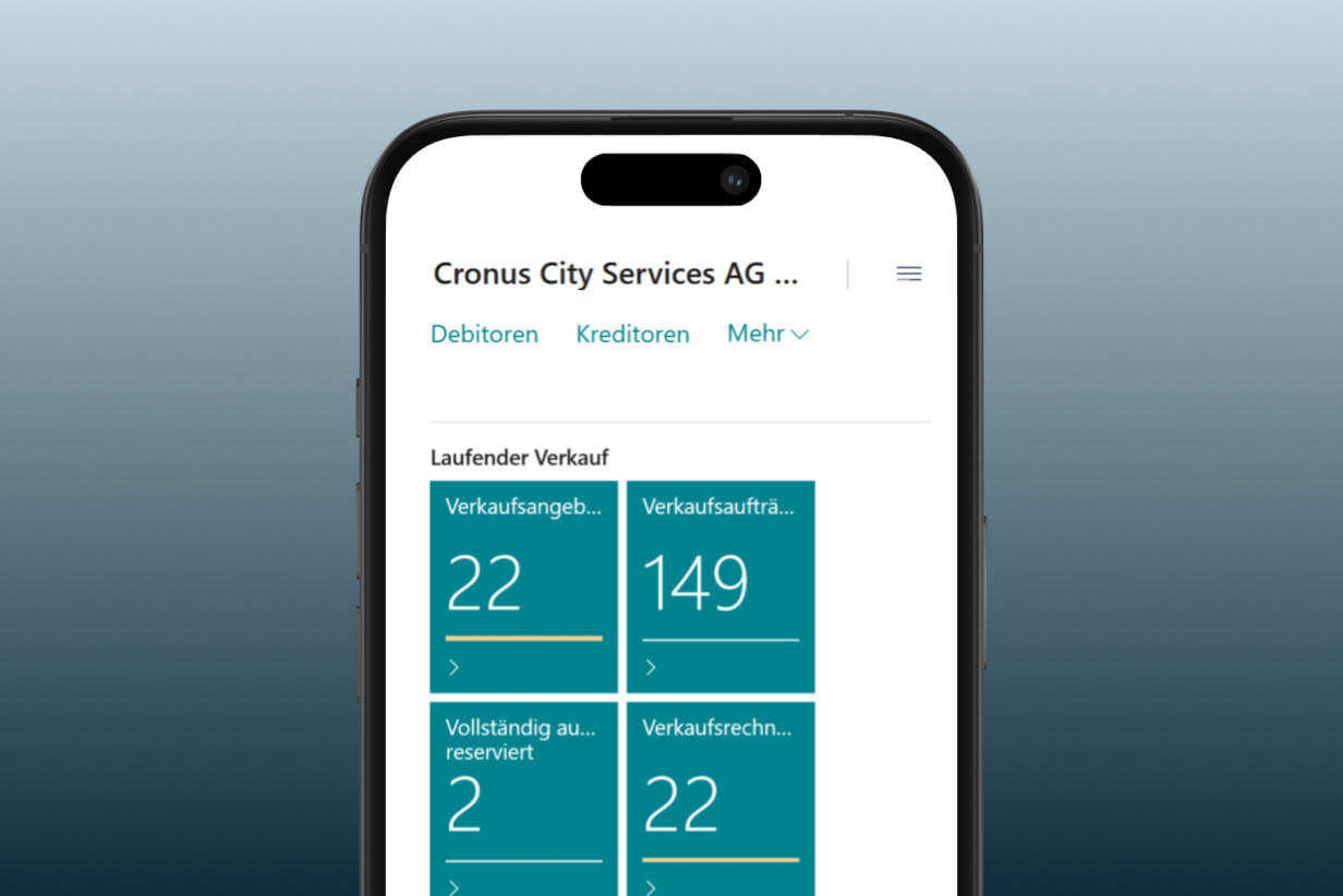 Tool Screenshot in einem Smartphone Mockup