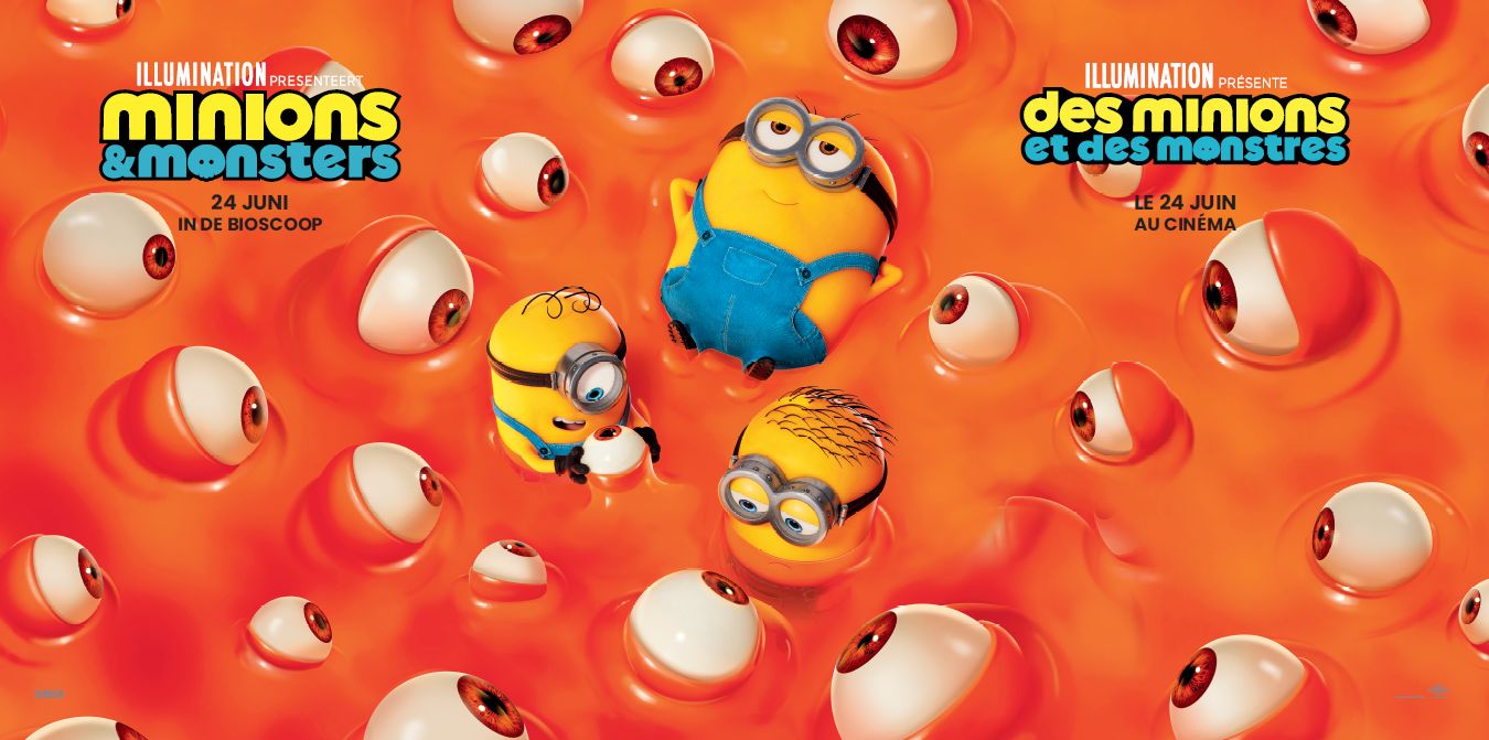 Loop mee en win een familieticket voor de film Minions & Monsters