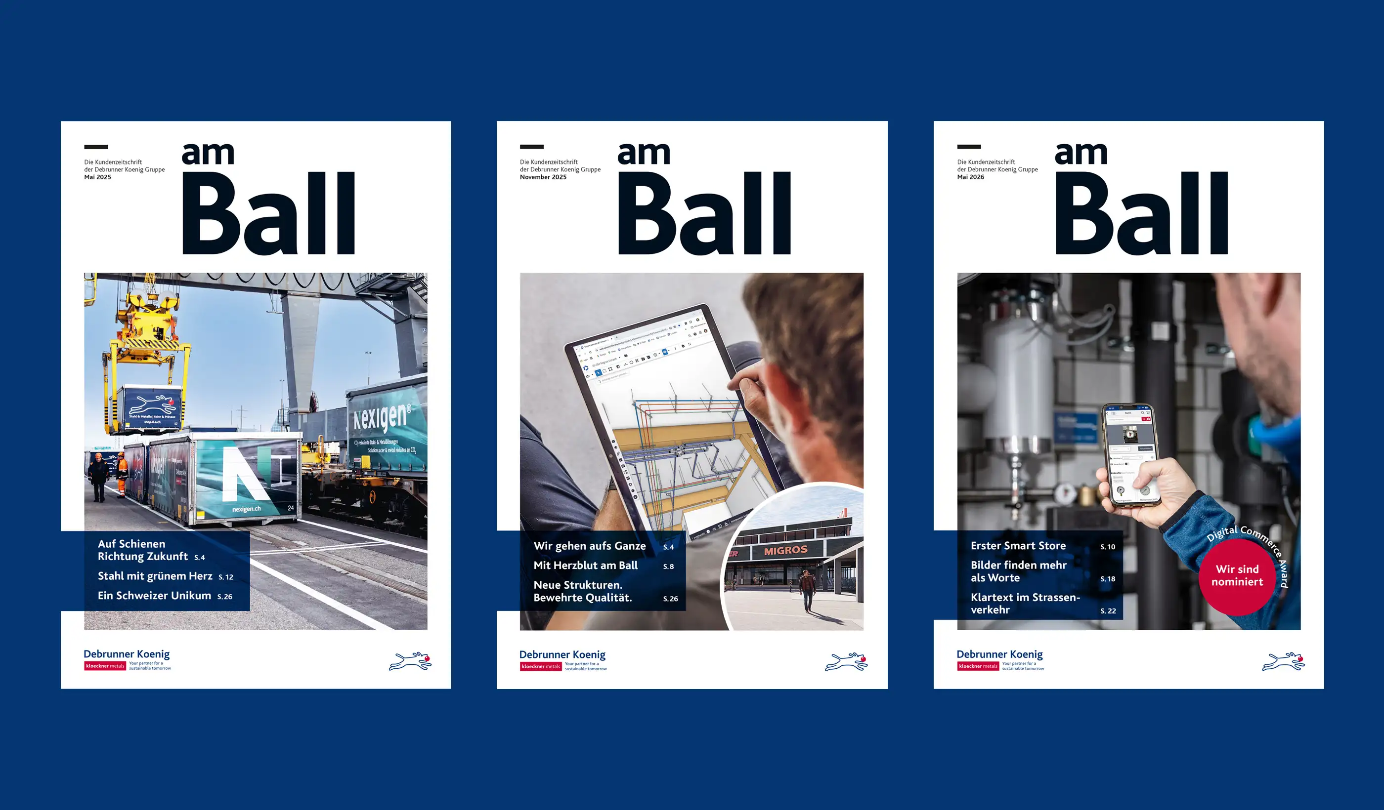 1 - Titelseiten Magazin amBall