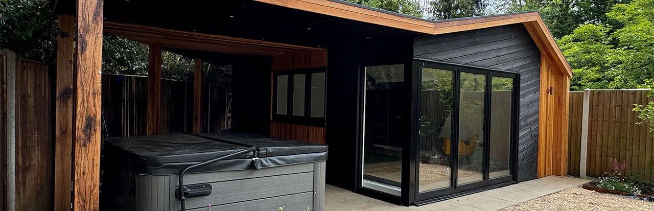 Golf Simulator Garden Room