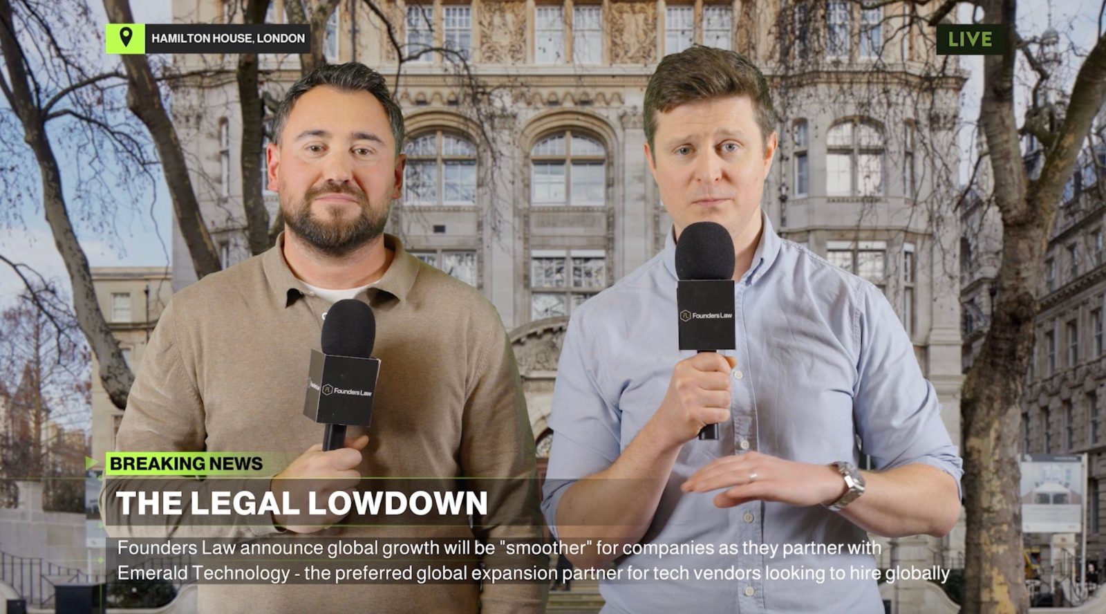 Founders Law and Emerald Technology Join Forces