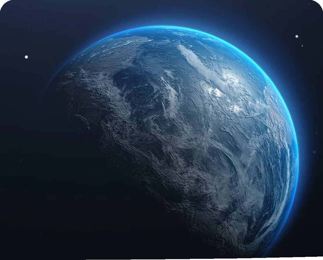 La Terre vue de l’espace