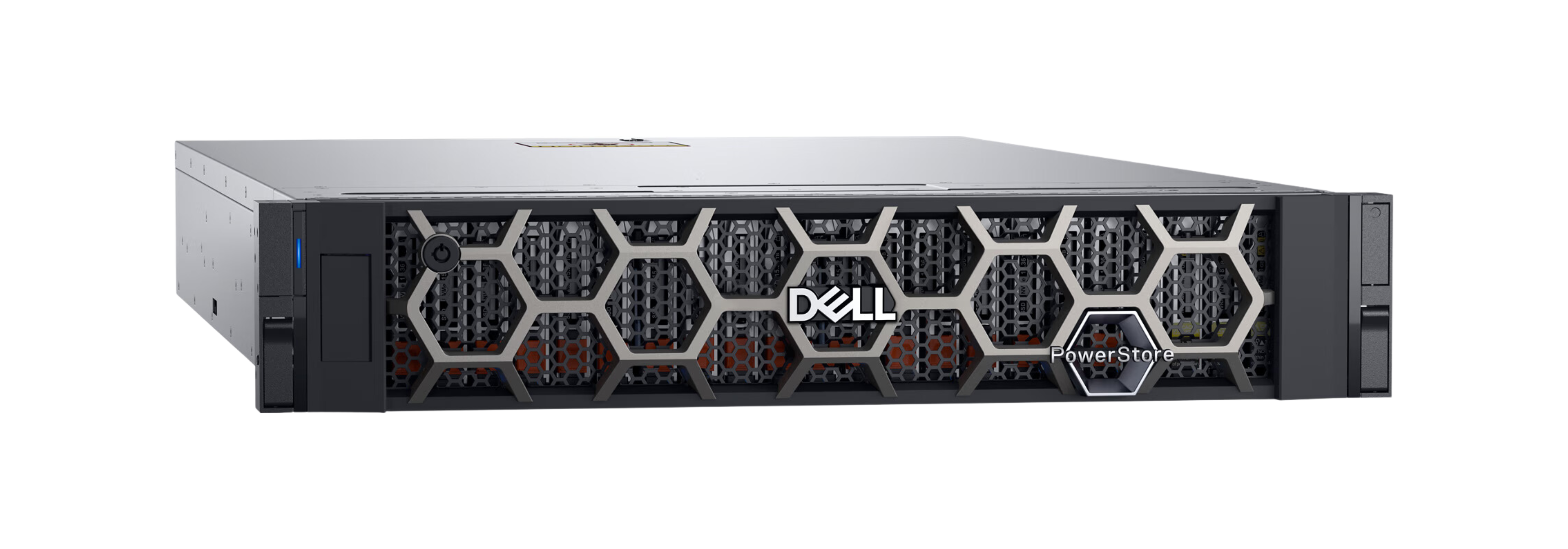 Baie de stockage Dell PowerStore au format rack pour les infrastructures informatiques professionnelles.