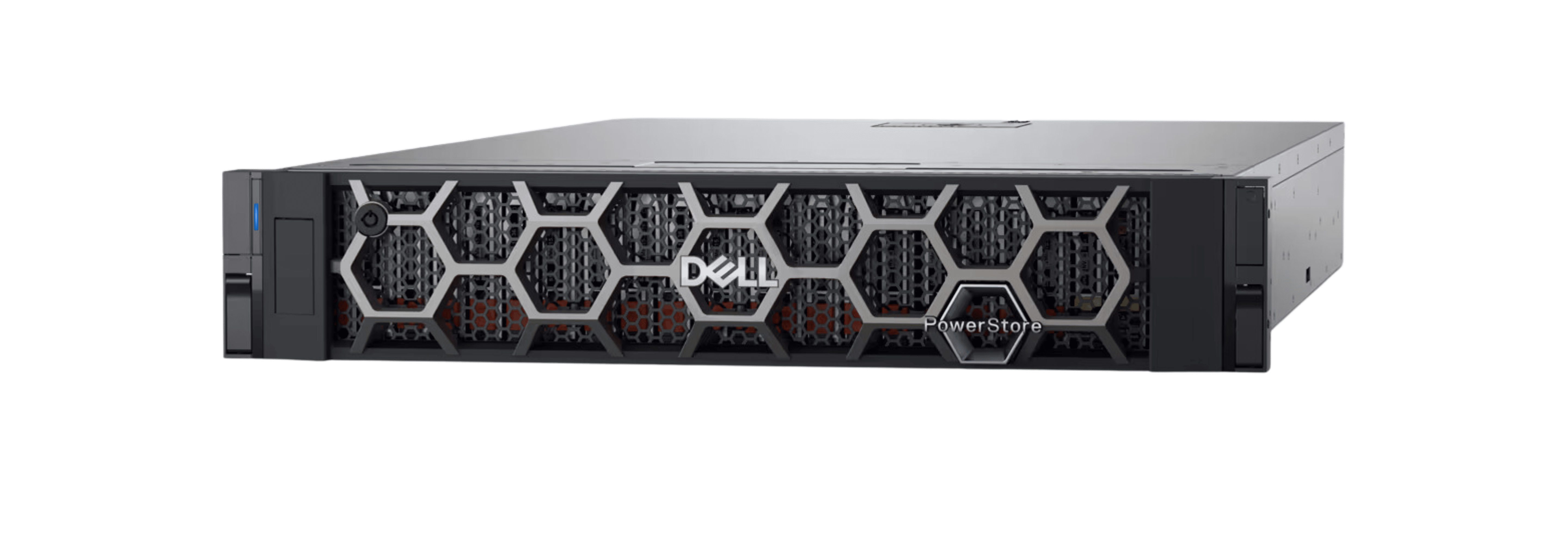 Baie de stockage Dell PowerStore au format rack pour le stockage de données en entreprise.