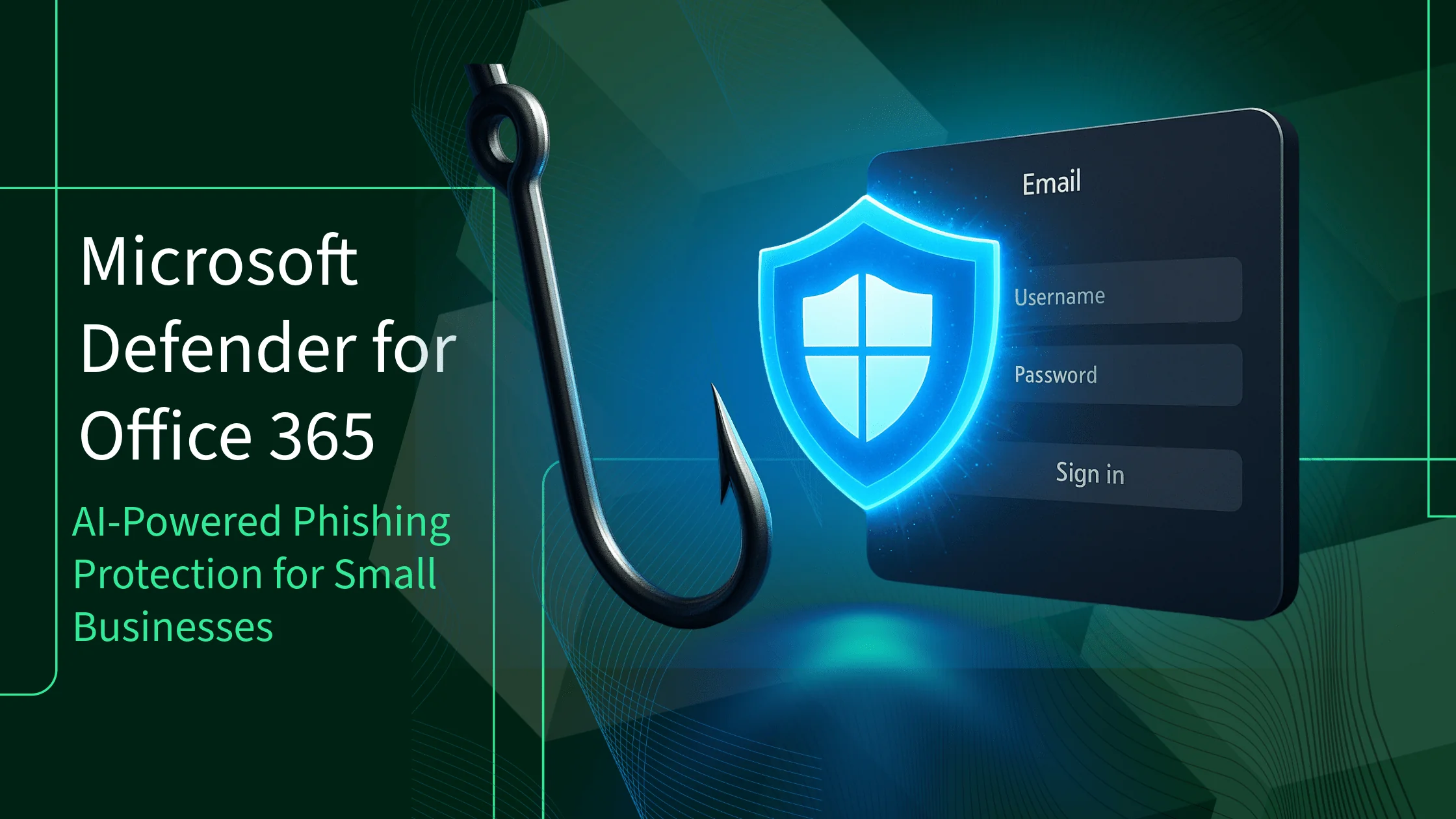 Protection anti-phishing avec Microsoft Defender for Office 365.