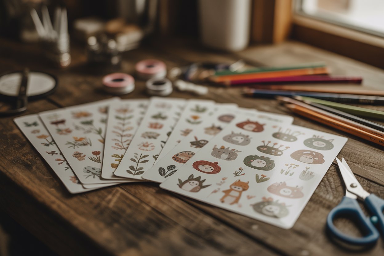 Making custom stickers at home