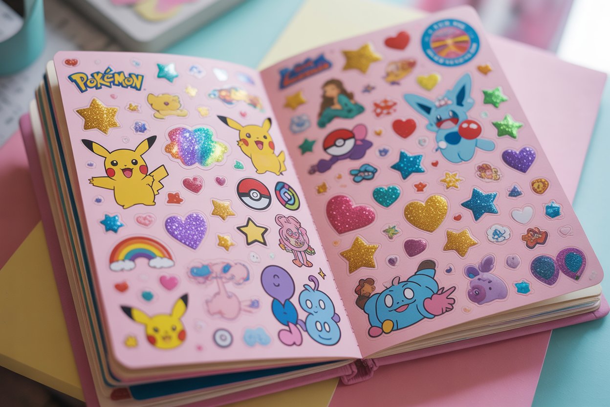 fun sticker collection