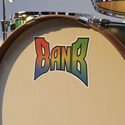 Band-Aufkleber-Icon