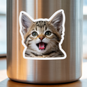 Katzenaufkleber-Symbol