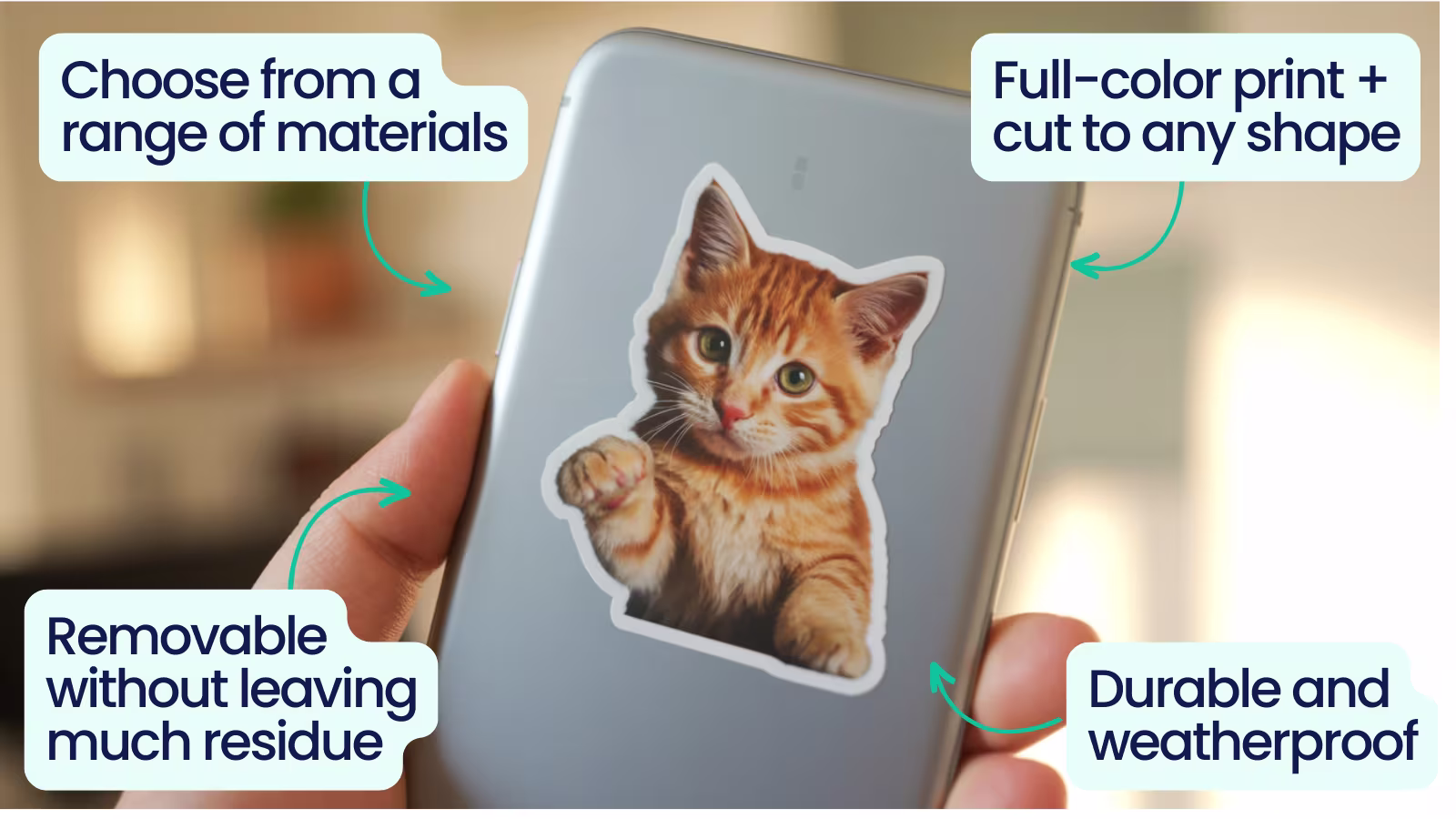 what are cat stickers