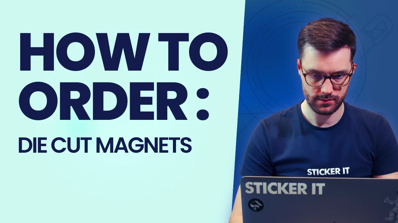Custom die-cut magnets cut to any shape