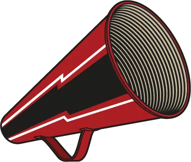 Opposition Studios Icon; Es ist ein rotes Megafon