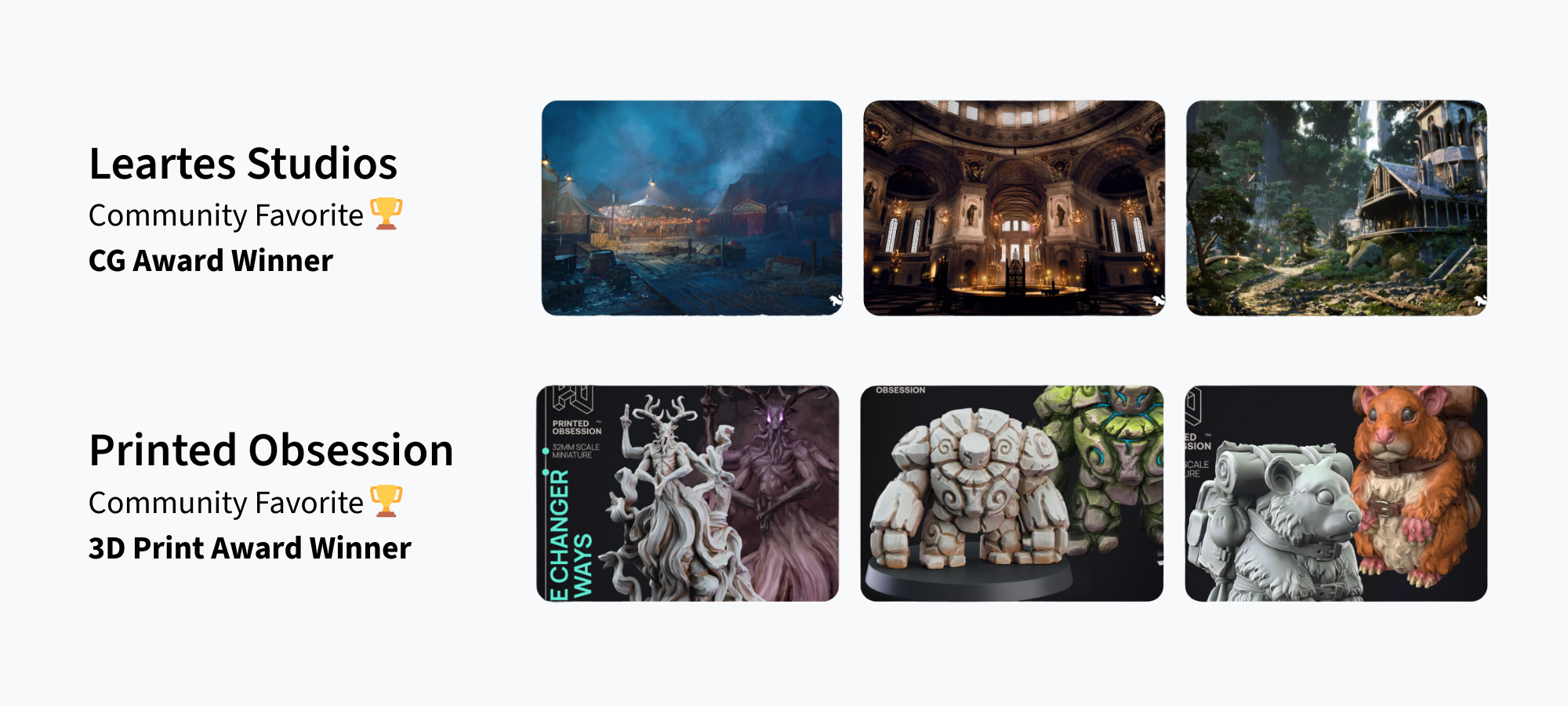 The CGTrader Designer Awards: Celebrating the Best in 3D 2