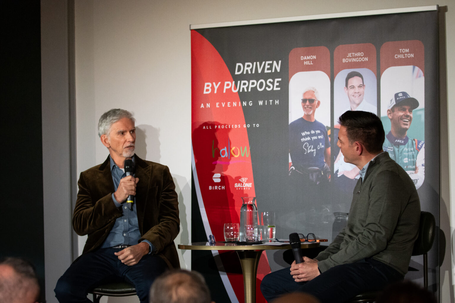 Salone Events Host Damon Hill with Birch, Supporting halow
