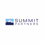 Summit Partners logo with mountain peak icon to the left of the text.