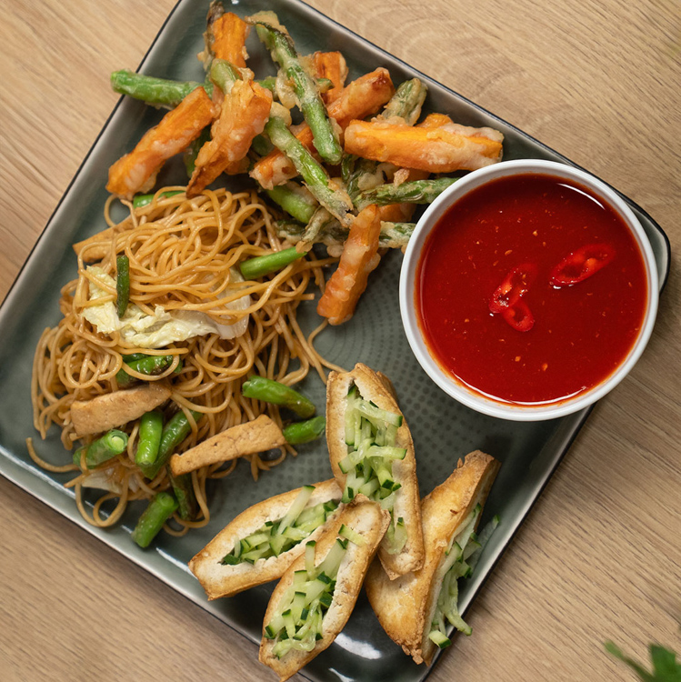 Schnelle Sriracha-Chilisauce