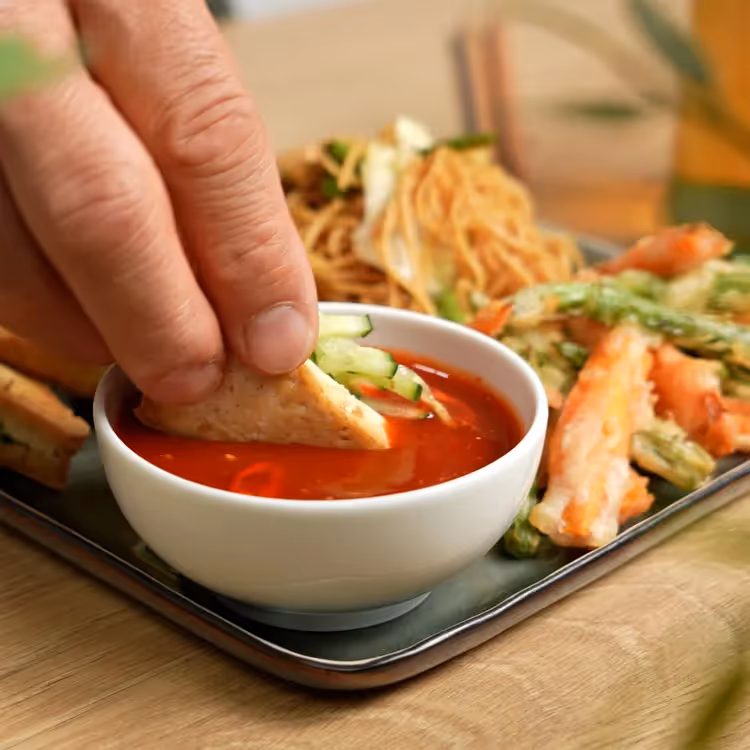 Schnelle Sriracha-Chilisauce