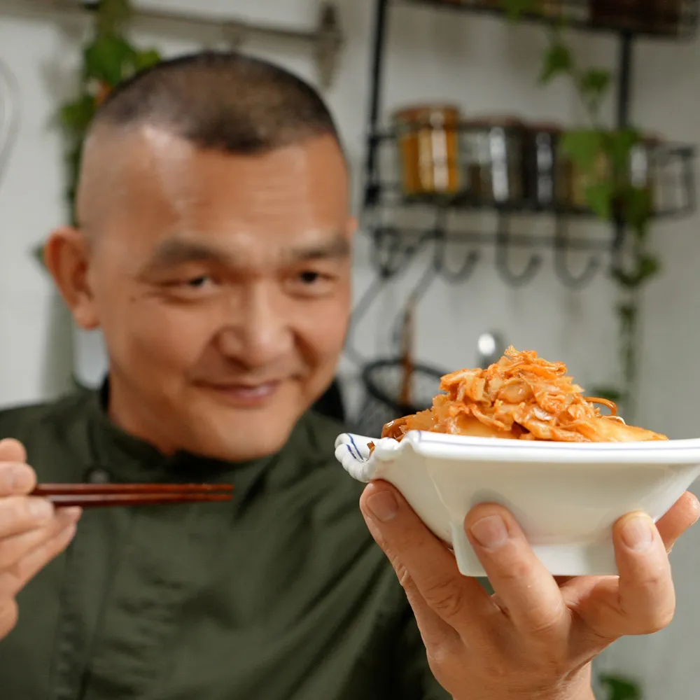 Klassisches Kimchi mit Chinakohl