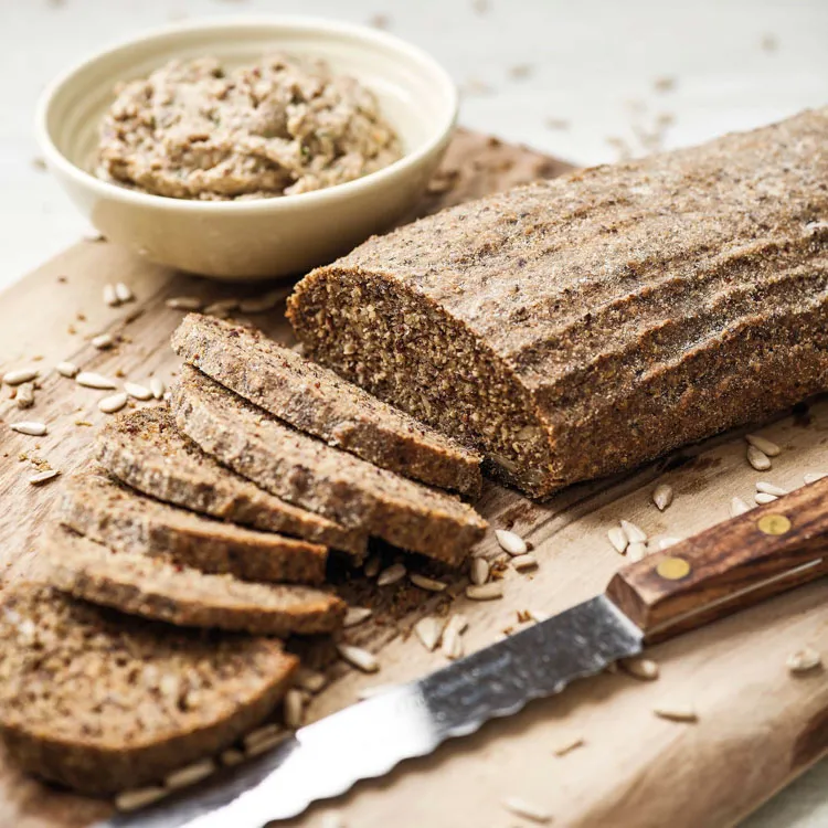 Schnelles Haferflocken-Brot – glutenarm
