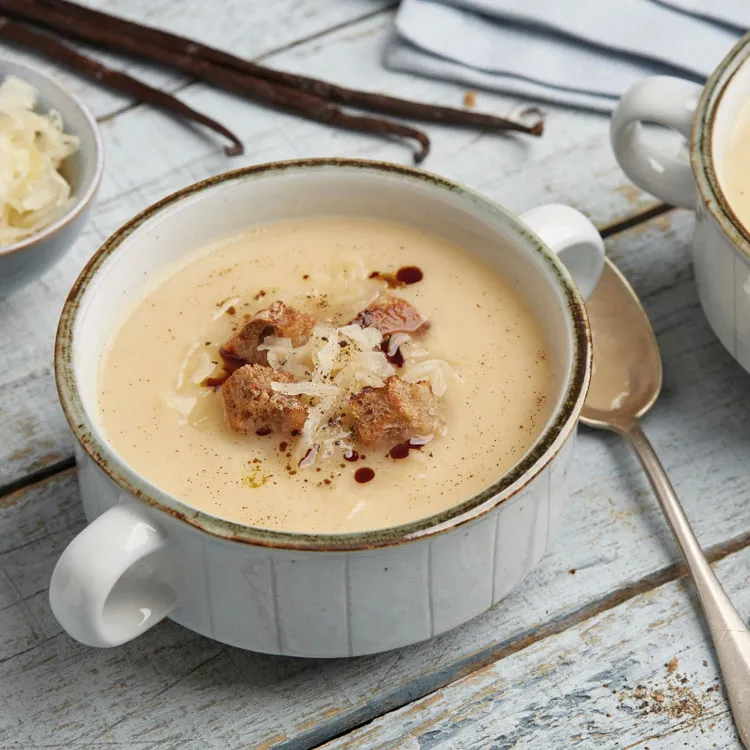 Sauerkrautsuppe mit Vanille