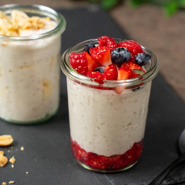 Kokosmilch-Tapioka-Pudding