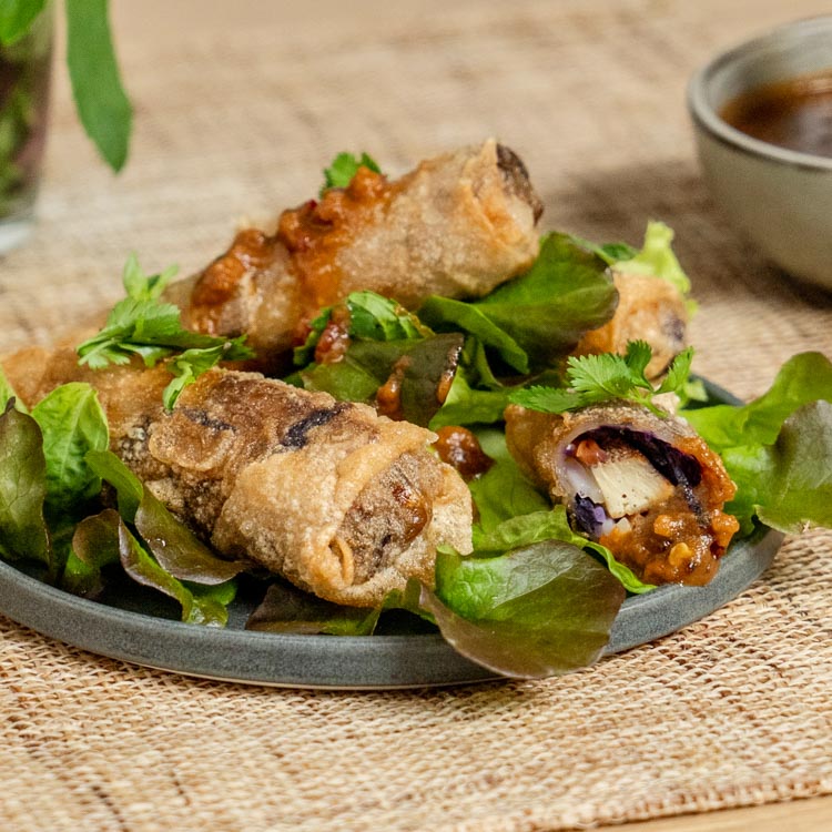 Knusprige vietnamesische Frühlingsrollen