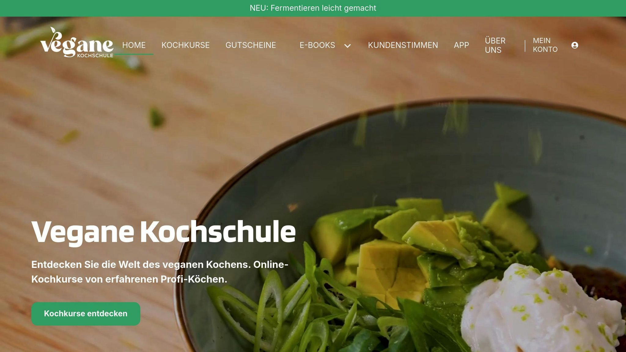 Vegane Kochkurse