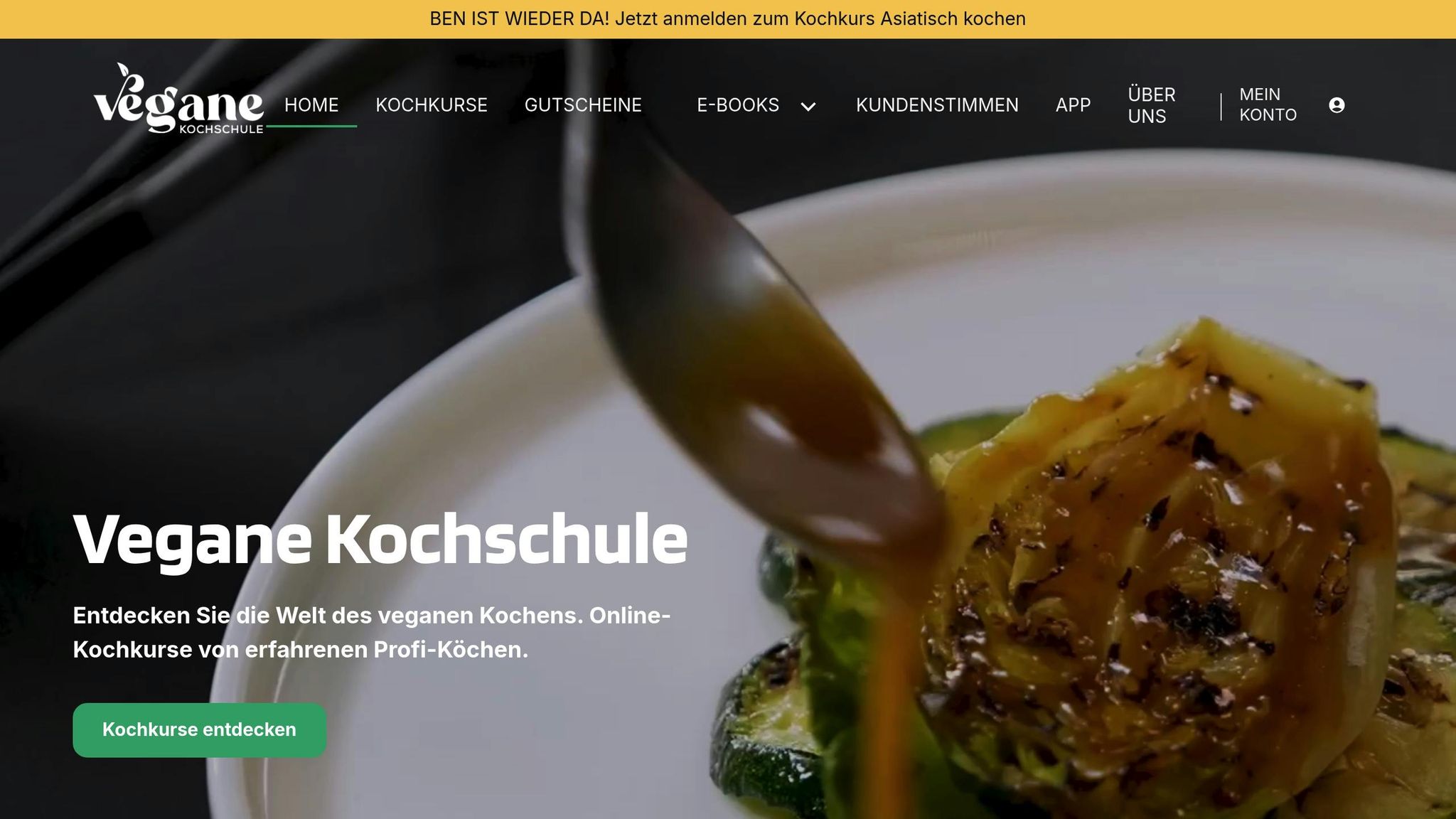 Vegane Kochkurse
