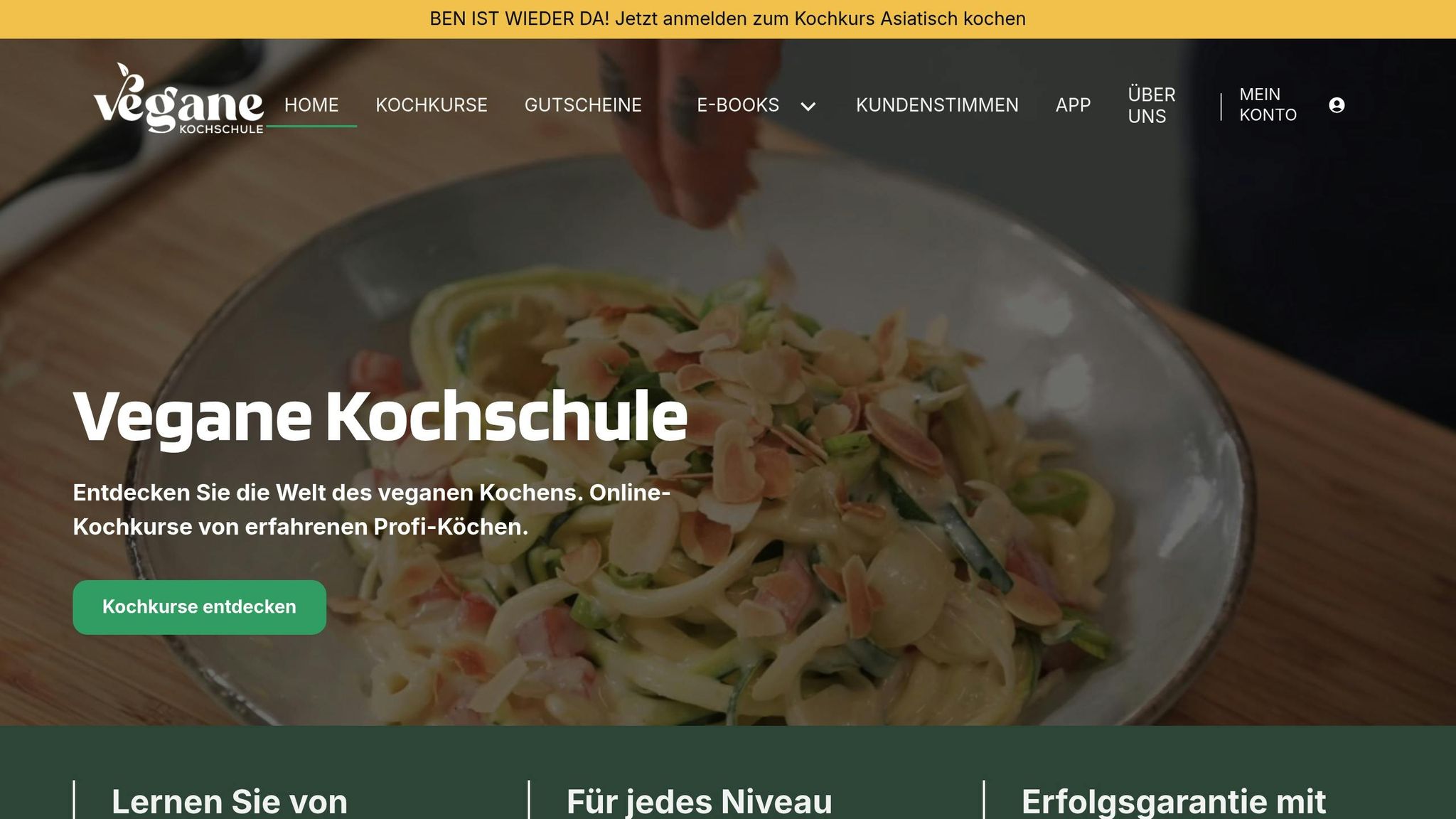 Vegane Kochkurse