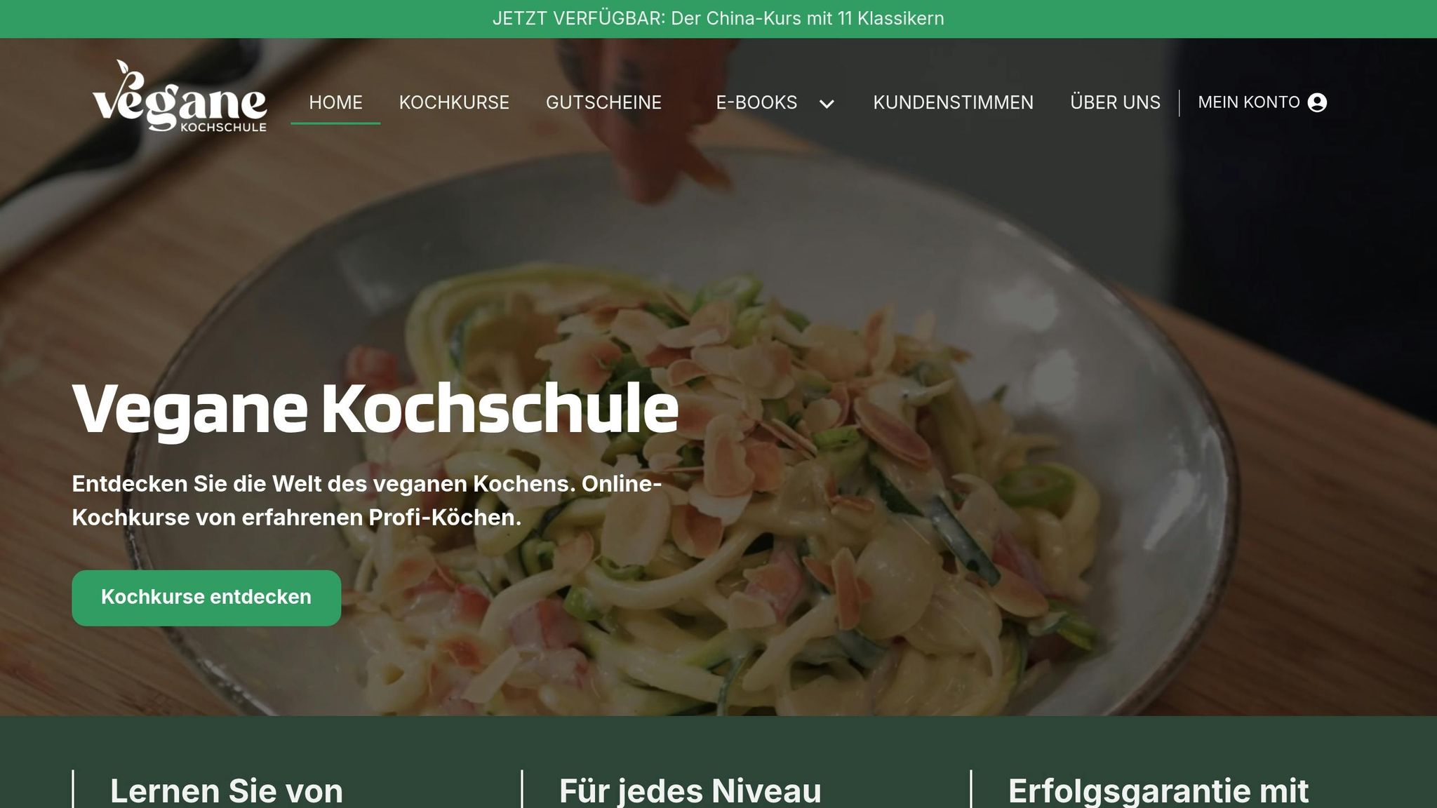 Vegane Kochkurse