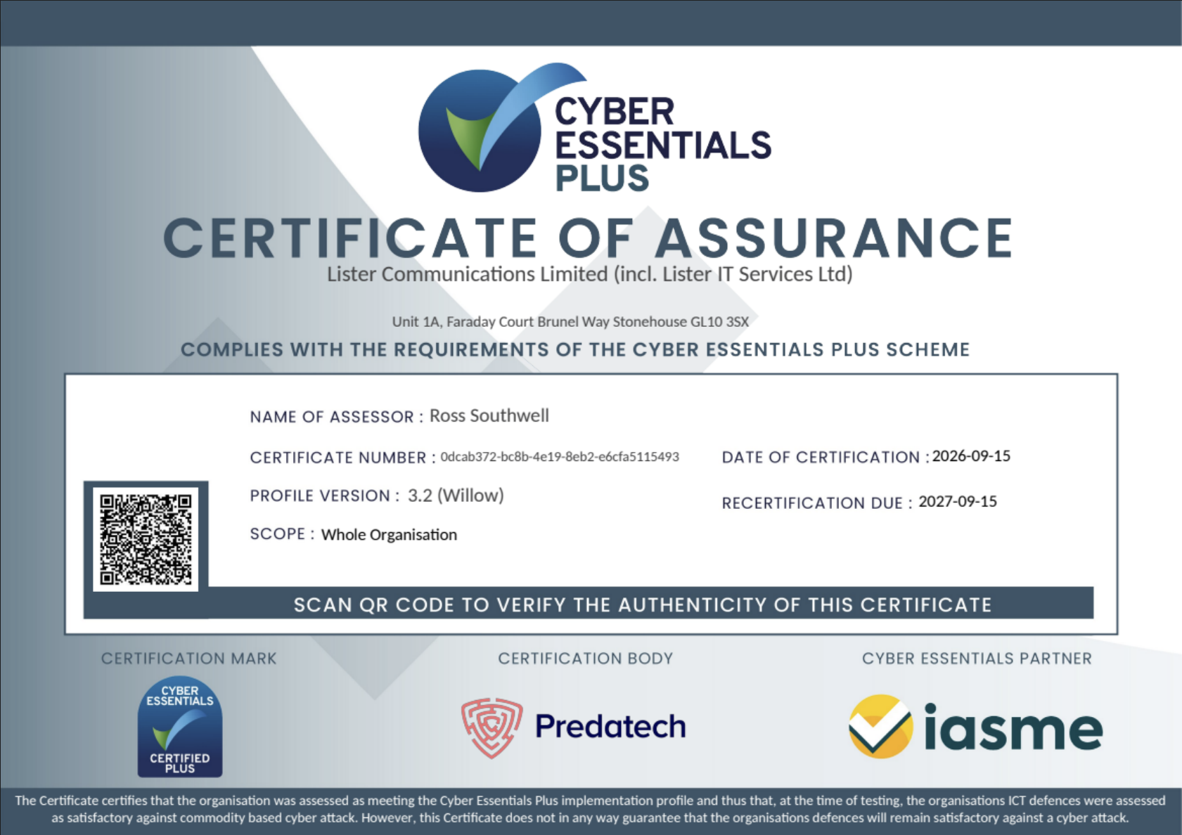 Cyber Essentials Gloucester