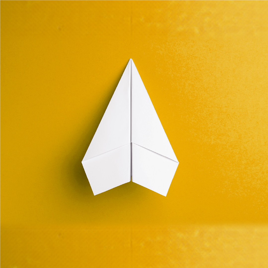 Folded paper, studio
