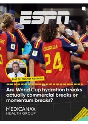 ESPN — World Cup hydration breaks