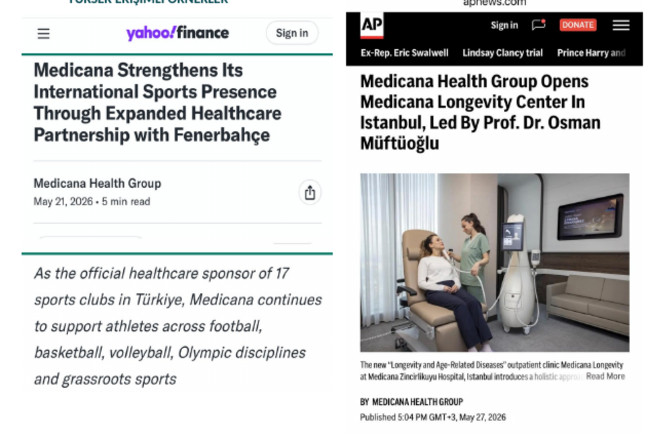 Yahoo Finance ve AP News bülten yansımaları