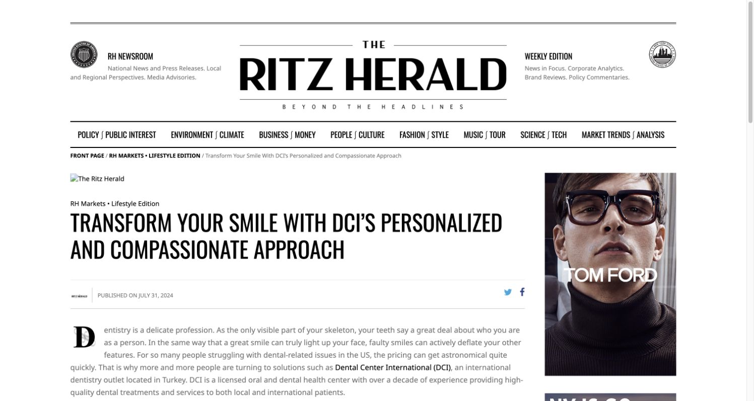 The Ritz Herald · DCI Clinic — yayın önizlemesi