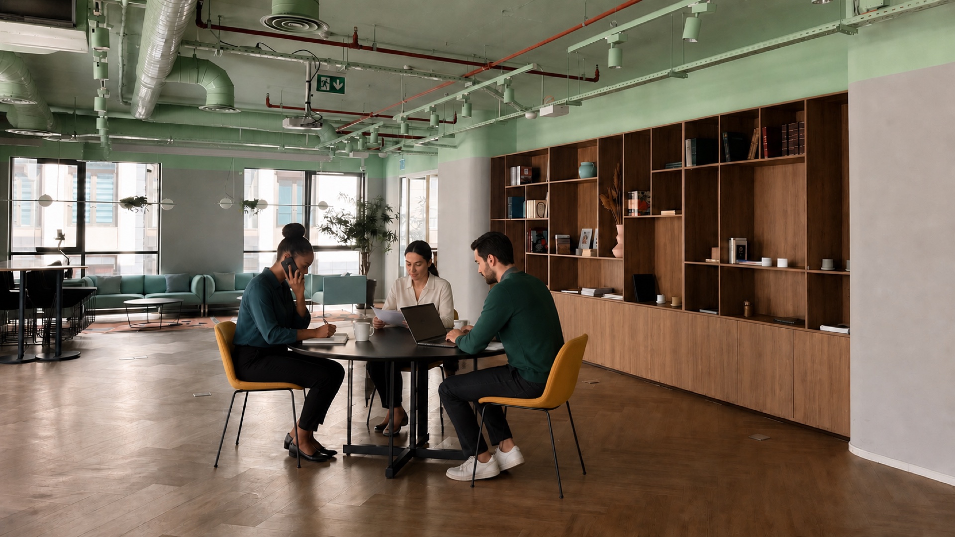 FL Communications team assessing international journalist requests in its Istanbul office