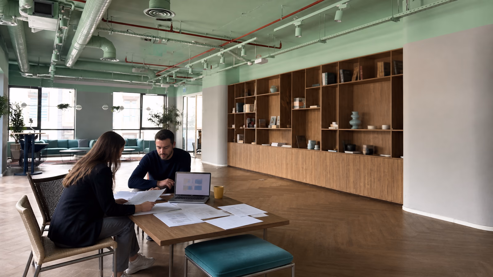 FL PR team reviewing Acibadem earned media results in the agency office
