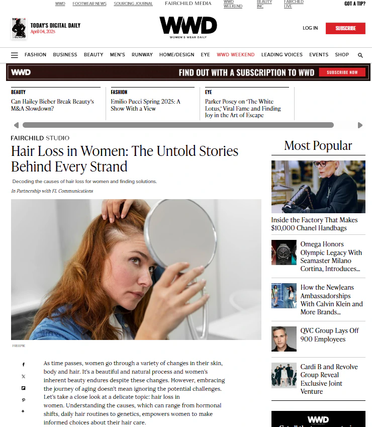 Image: WWD coverage within the project led by FL PR and Communications