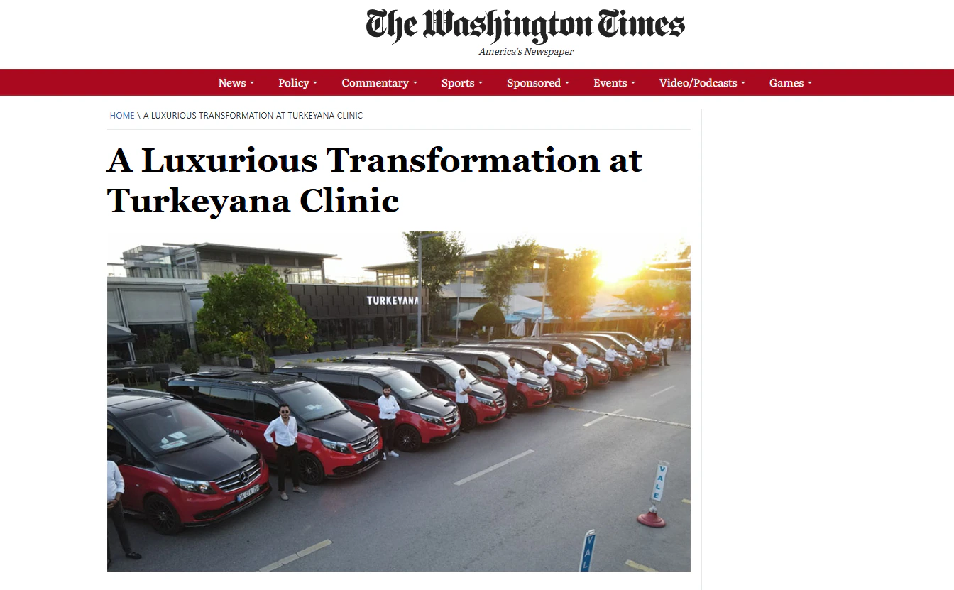 Visual: Washington Times coverage within the project led by FL PR and Communications