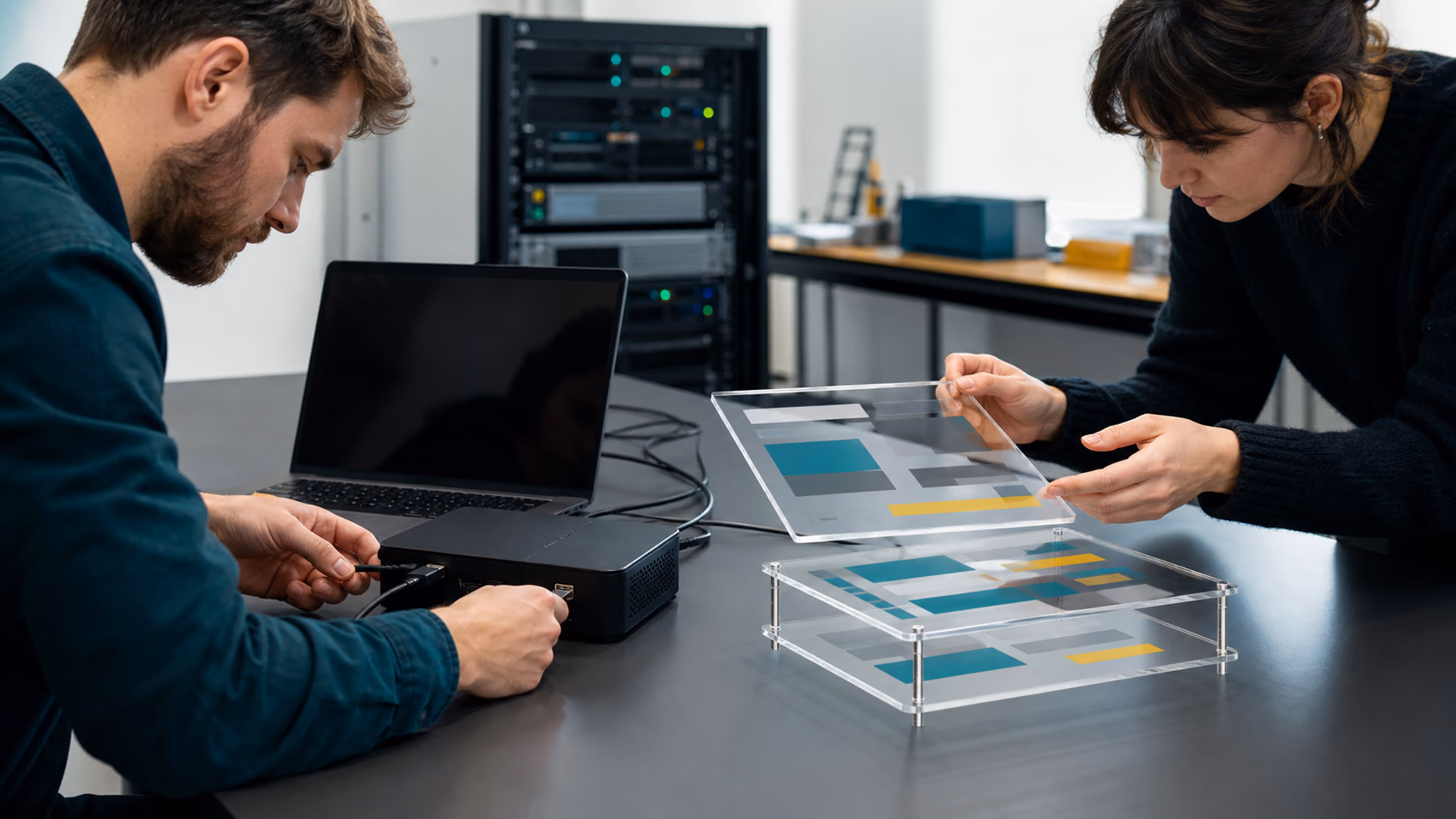 Two technical communications specialists comparing server response, rendered DOM and source evidence