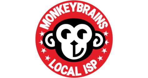 Monkey Brains logo, Bridge Builder Level sponsor supporting Threads of Hope event