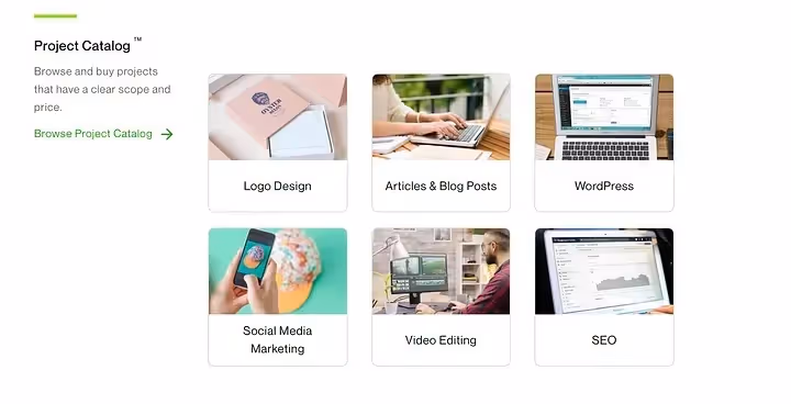 Upwork Project Catalog