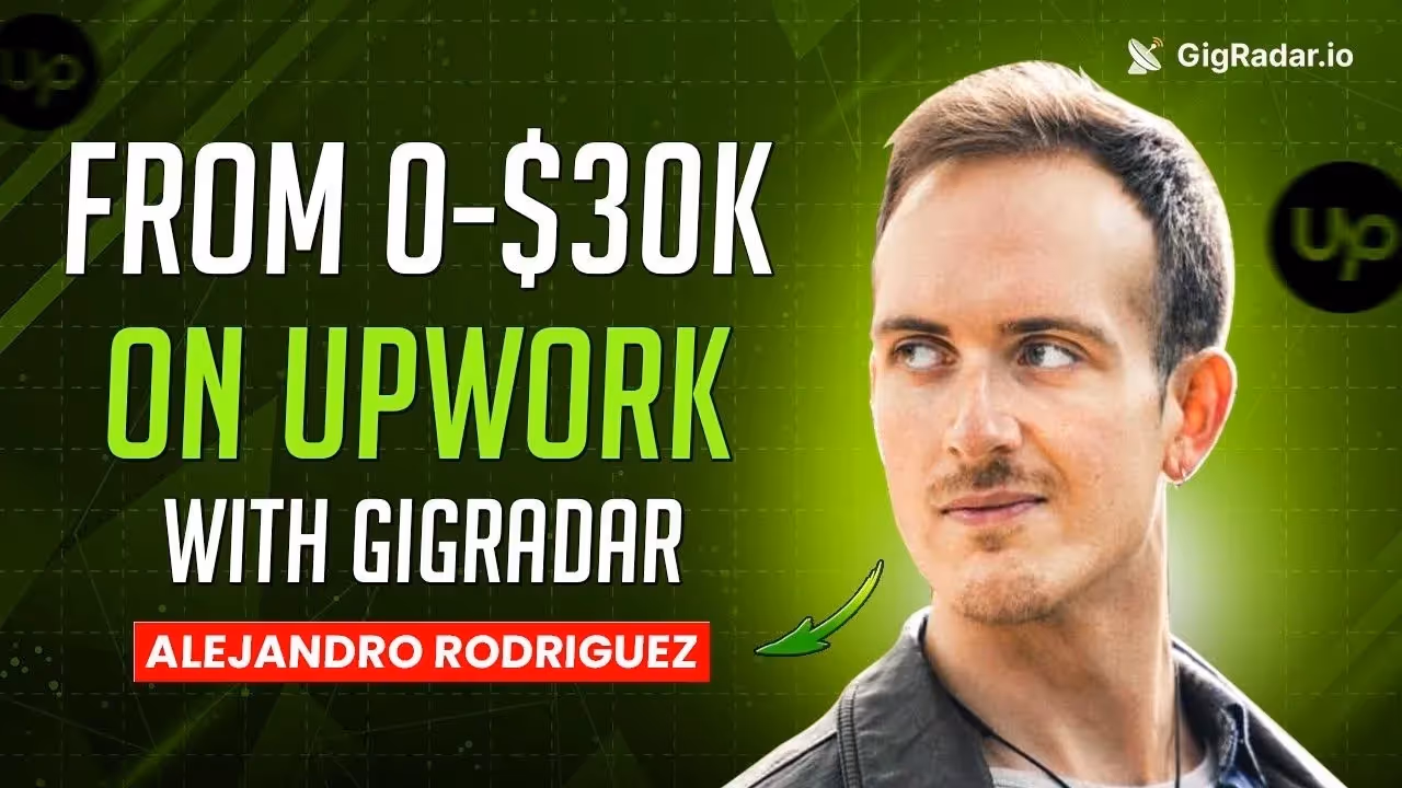 making a $30k with GigRadar in the short term
