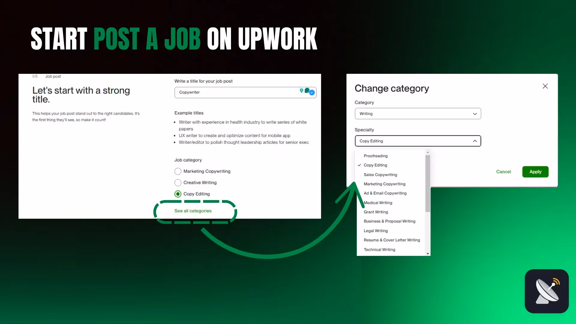 How to Post a Gig on Upwork