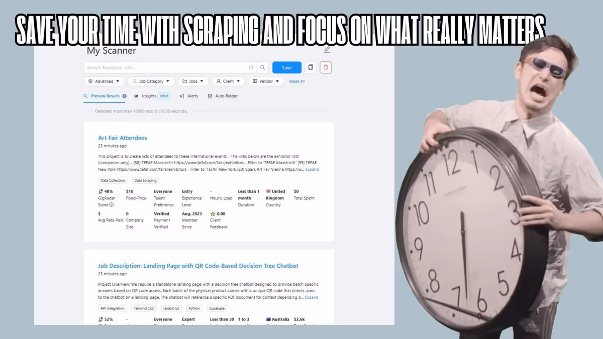 Now You Can Start Scraping and Winning on Upwork!