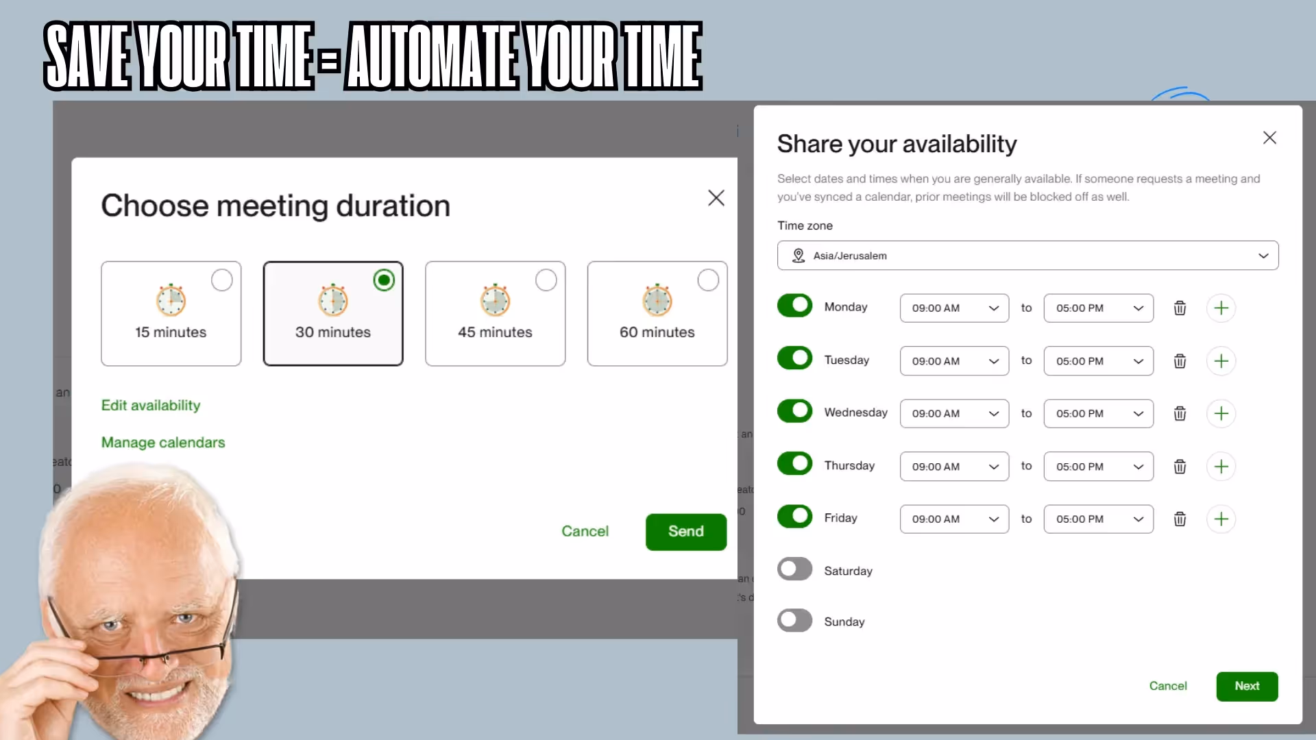 Automate Meeting Scheduling with Clients