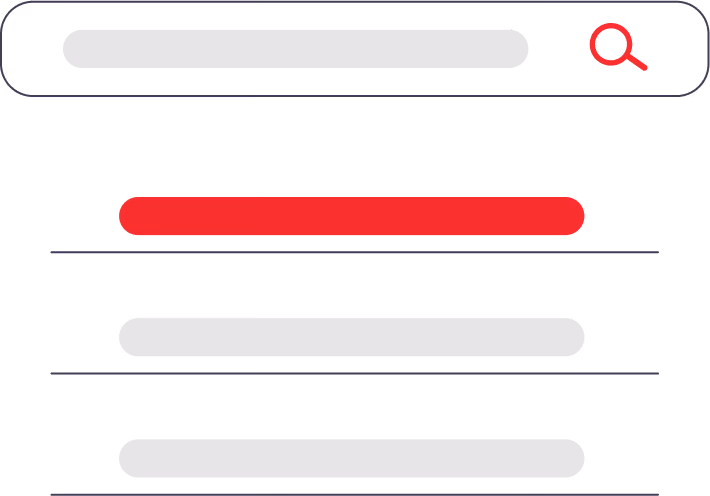Career site interface example
