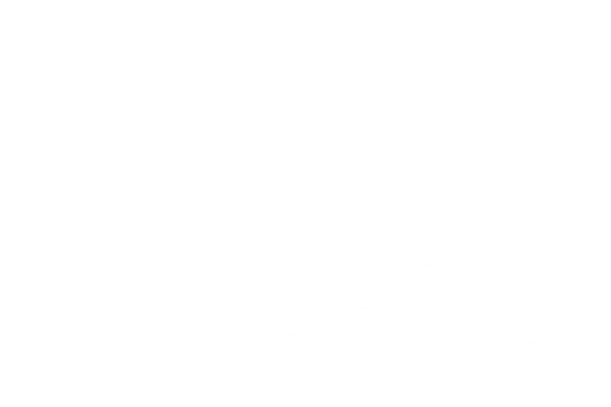 Female support agent silhouette line art graphic.